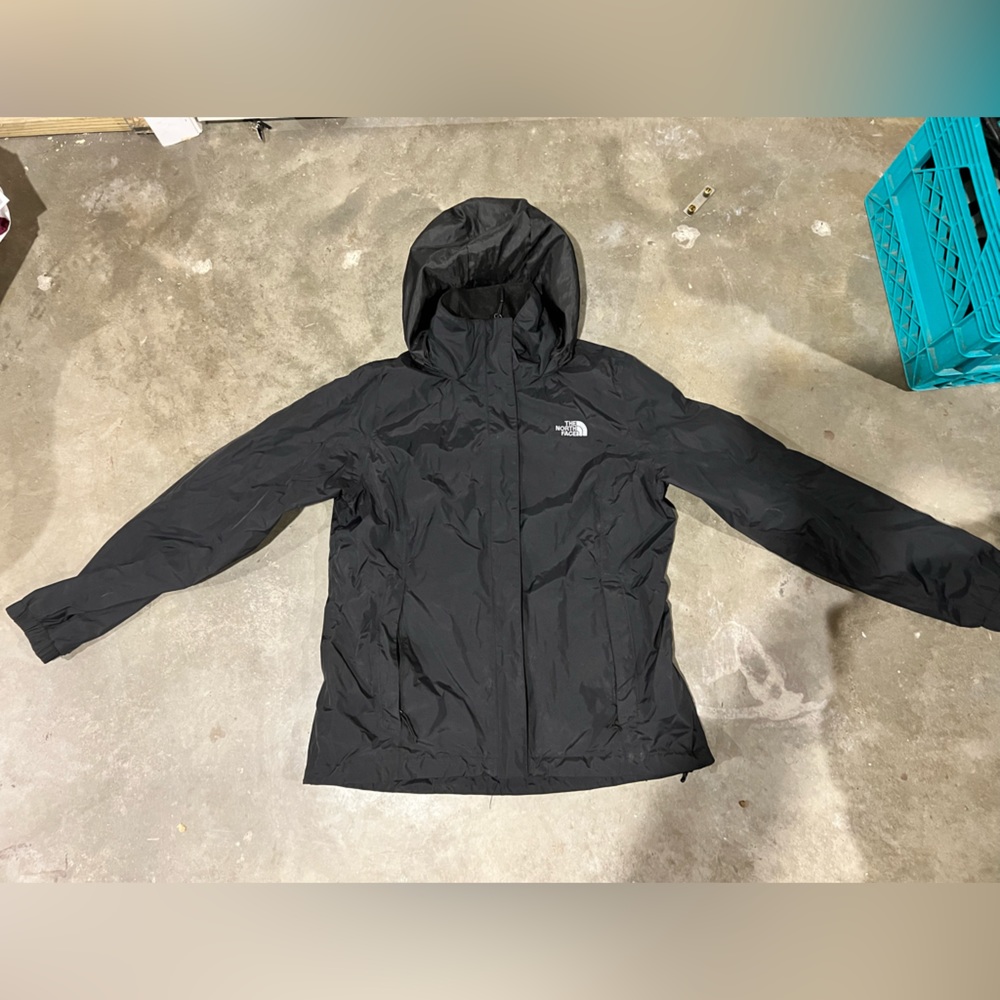 The North Face Rain Jacket- Black